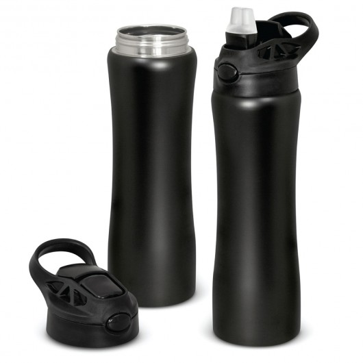Flemington Metal Bottles Black